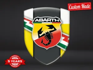 Fiat Abarth Bannersticker Stilvoll Hochwertig Professionell